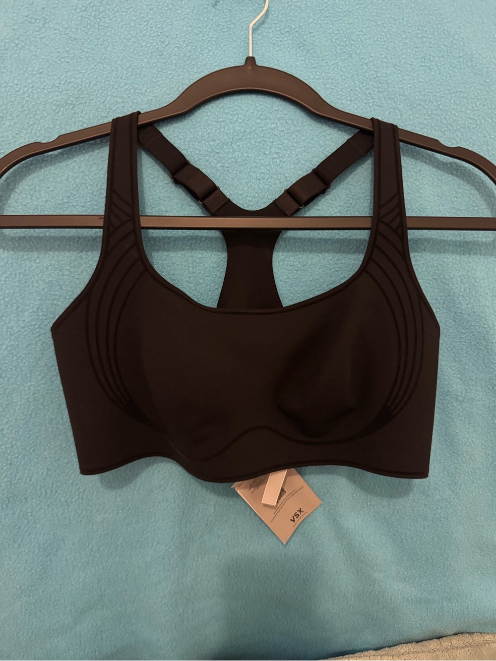VSX Black sport bra